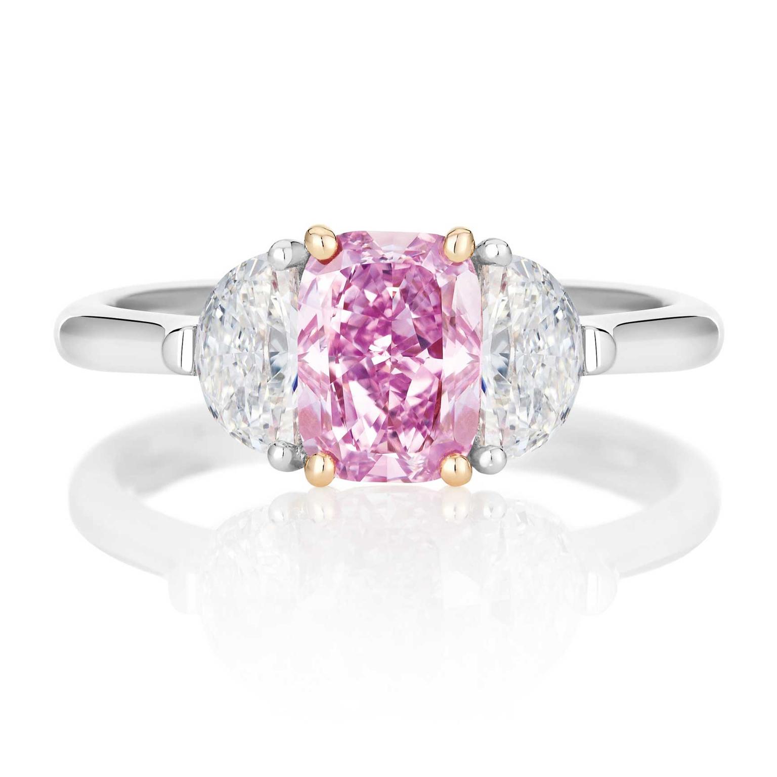 De Beers Master Diamonds pink diamond ring