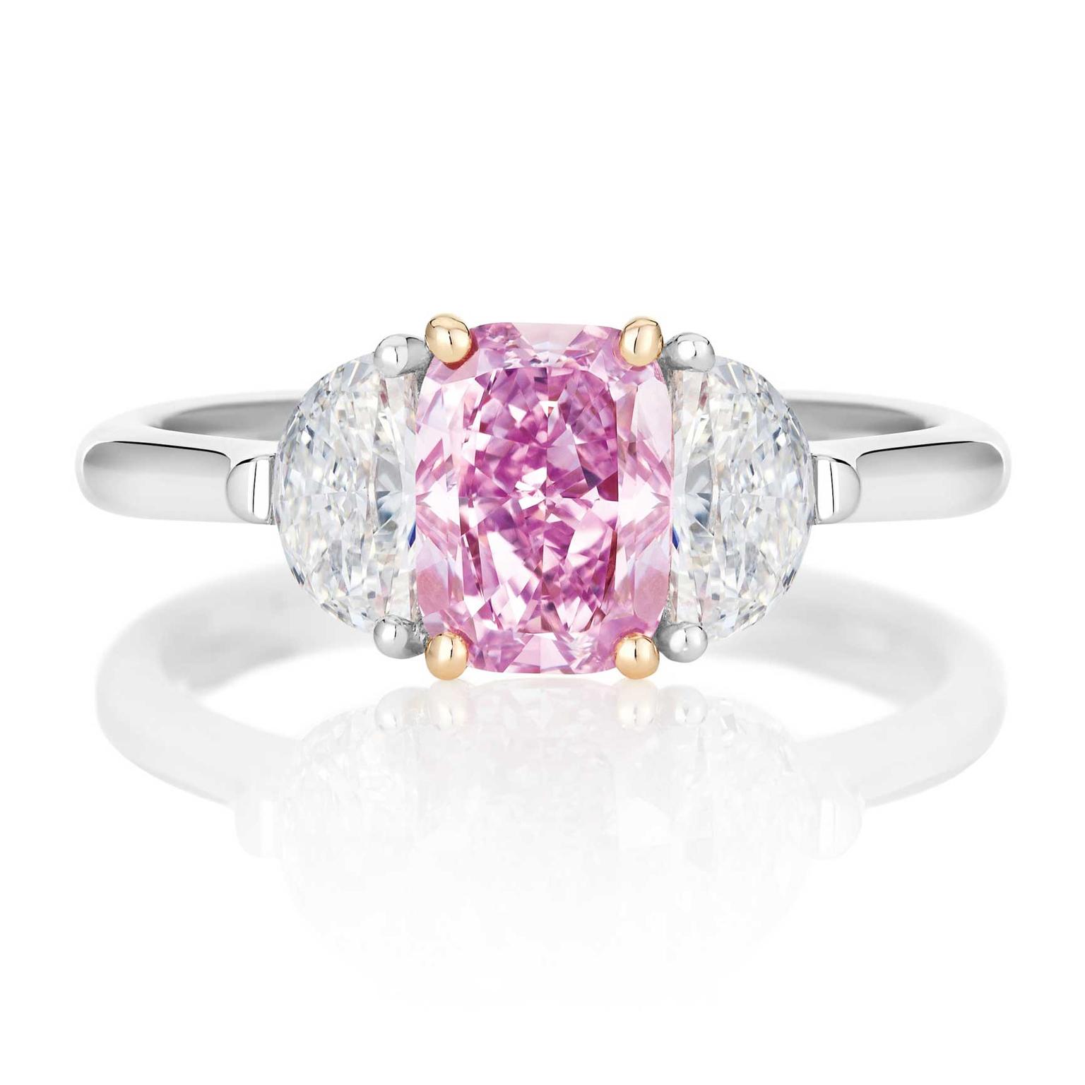 De Beers Master Diamonds pink diamond ring 