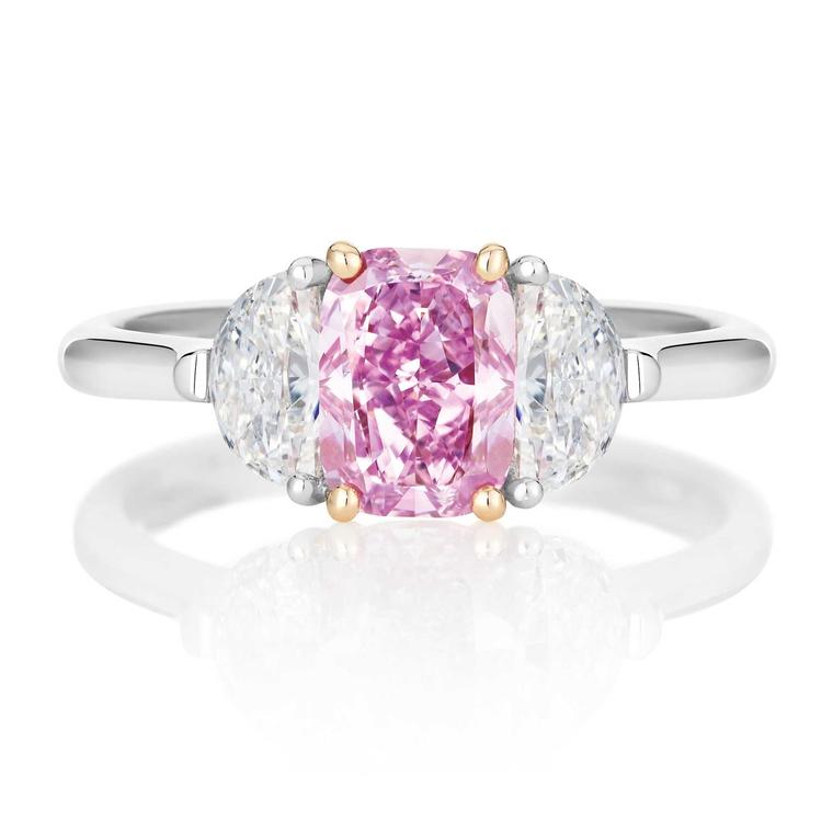 De Beers Master Diamonds pink diamond ring 