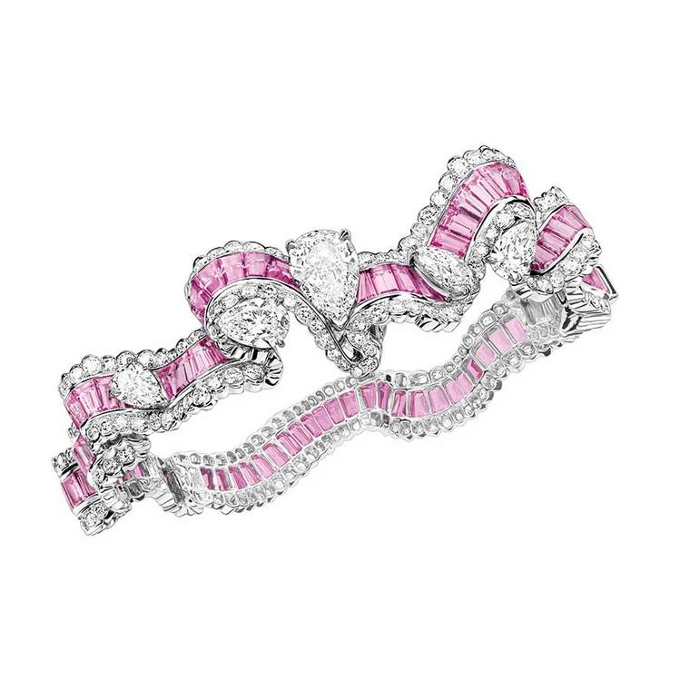 Dior Grain Saphir rose bracelet with pink sapphires