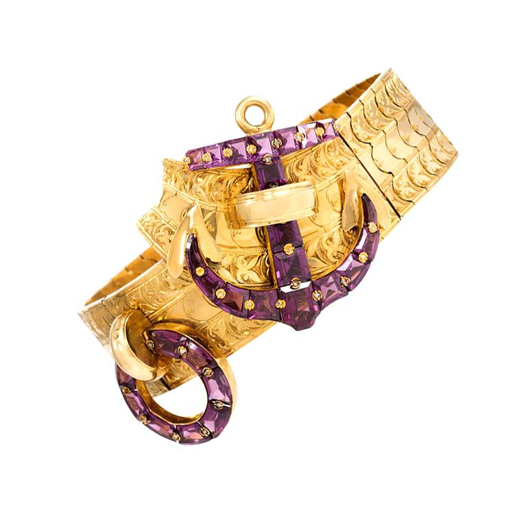 Kentshire engraved gold bracelet