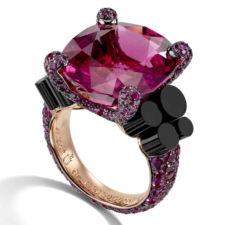 Rubellite ring from de GRISOGONO