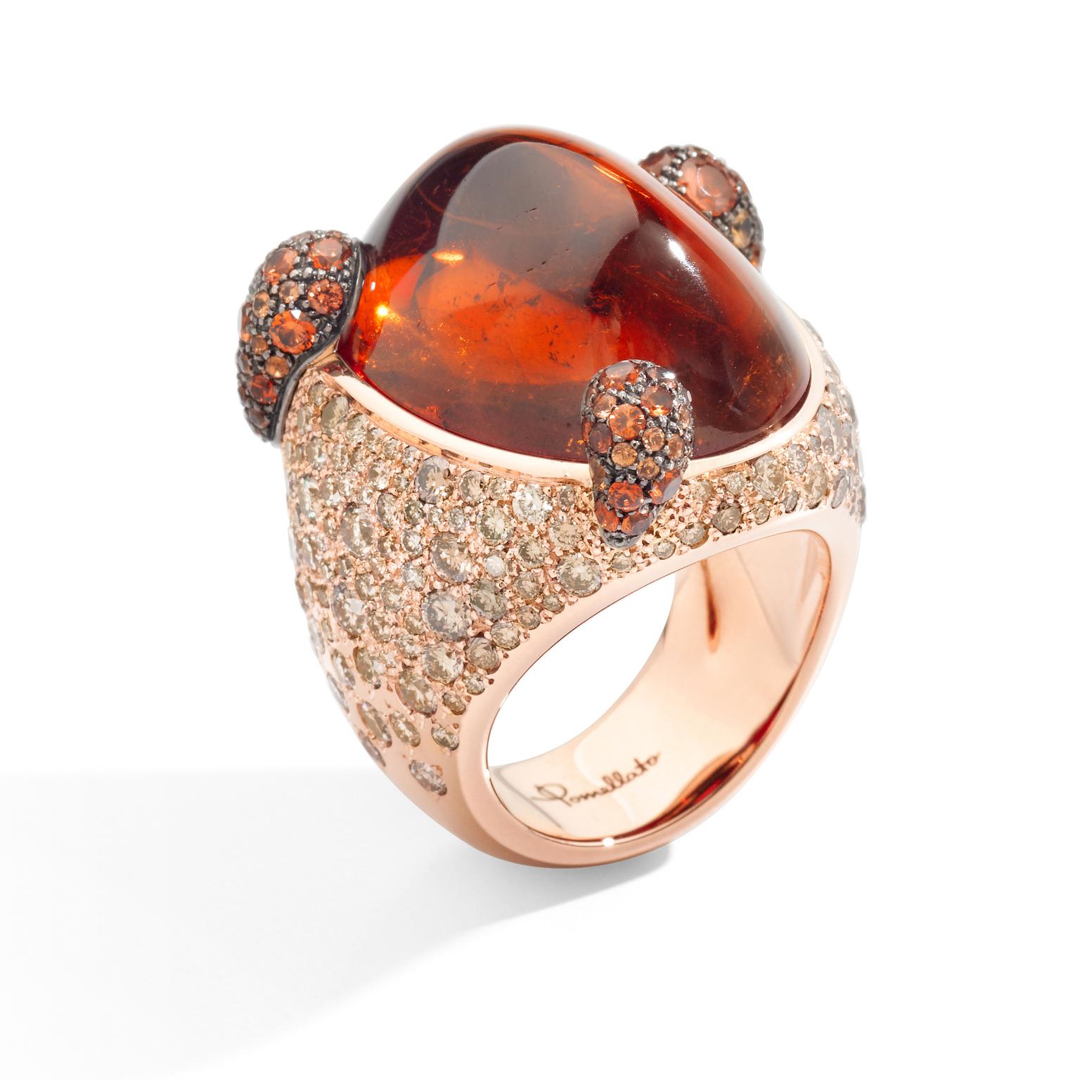 Into the Sunset Orange Dream ring by Pomellato