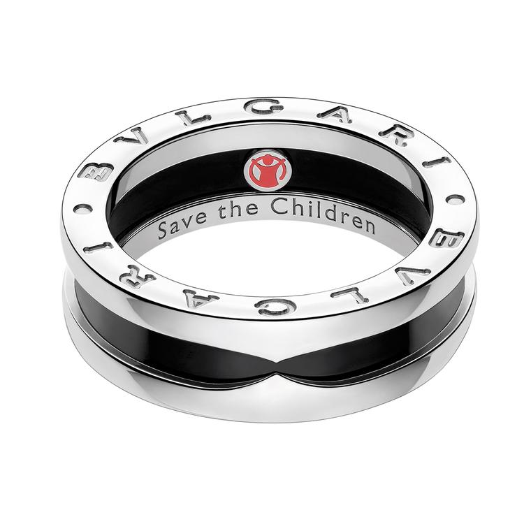 Save the Children silver ring