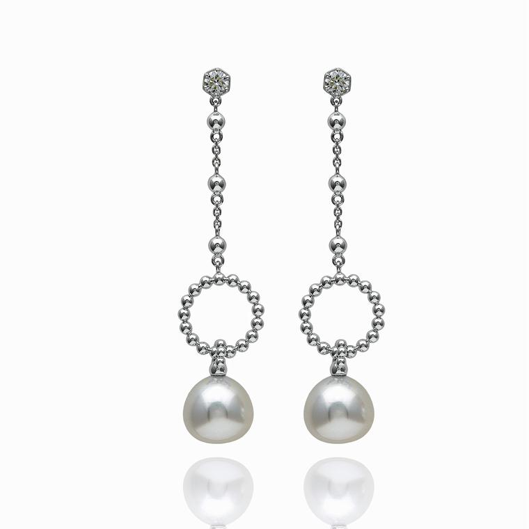 Boodles pearl earrings