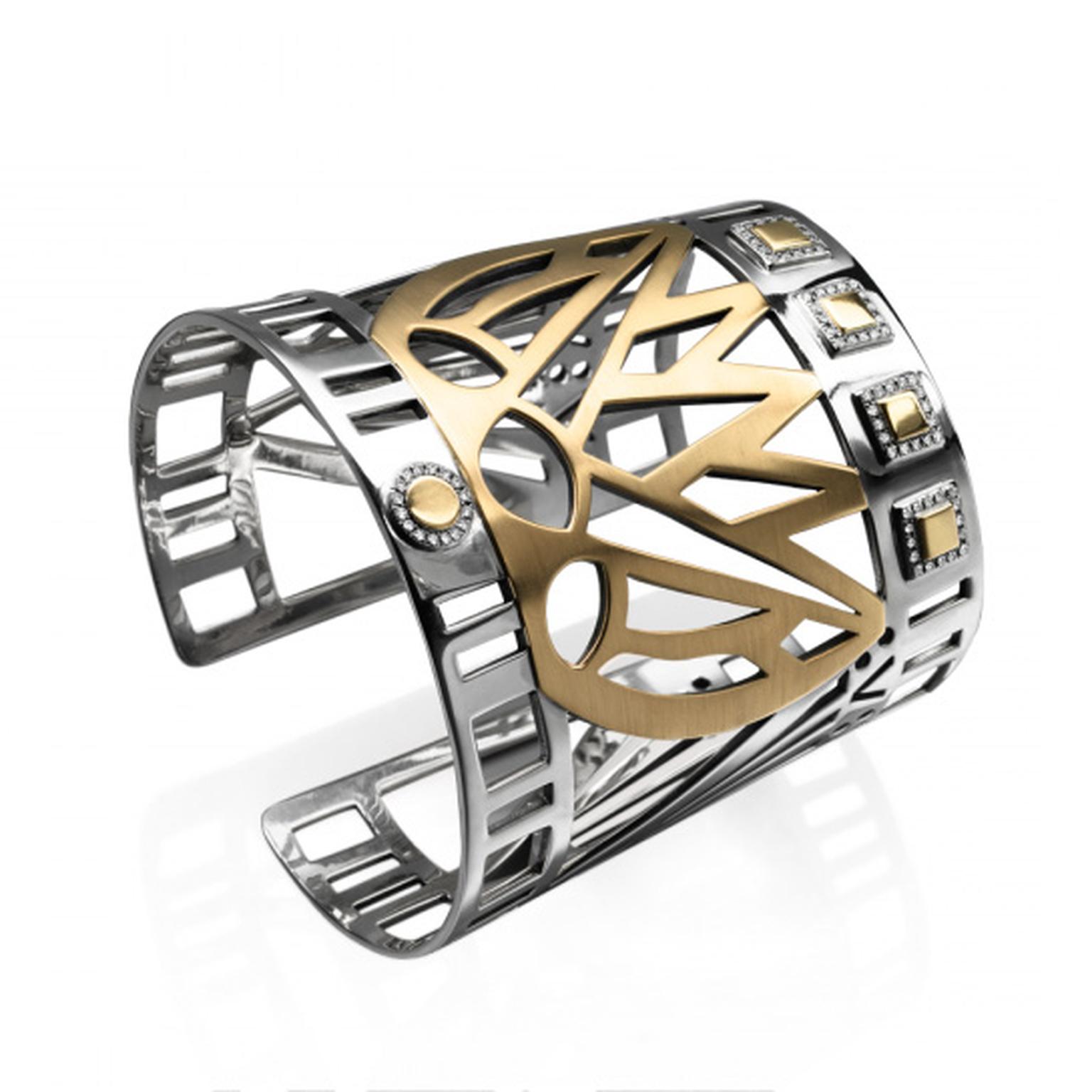 The Lotus Cuff from Azza Fahmy