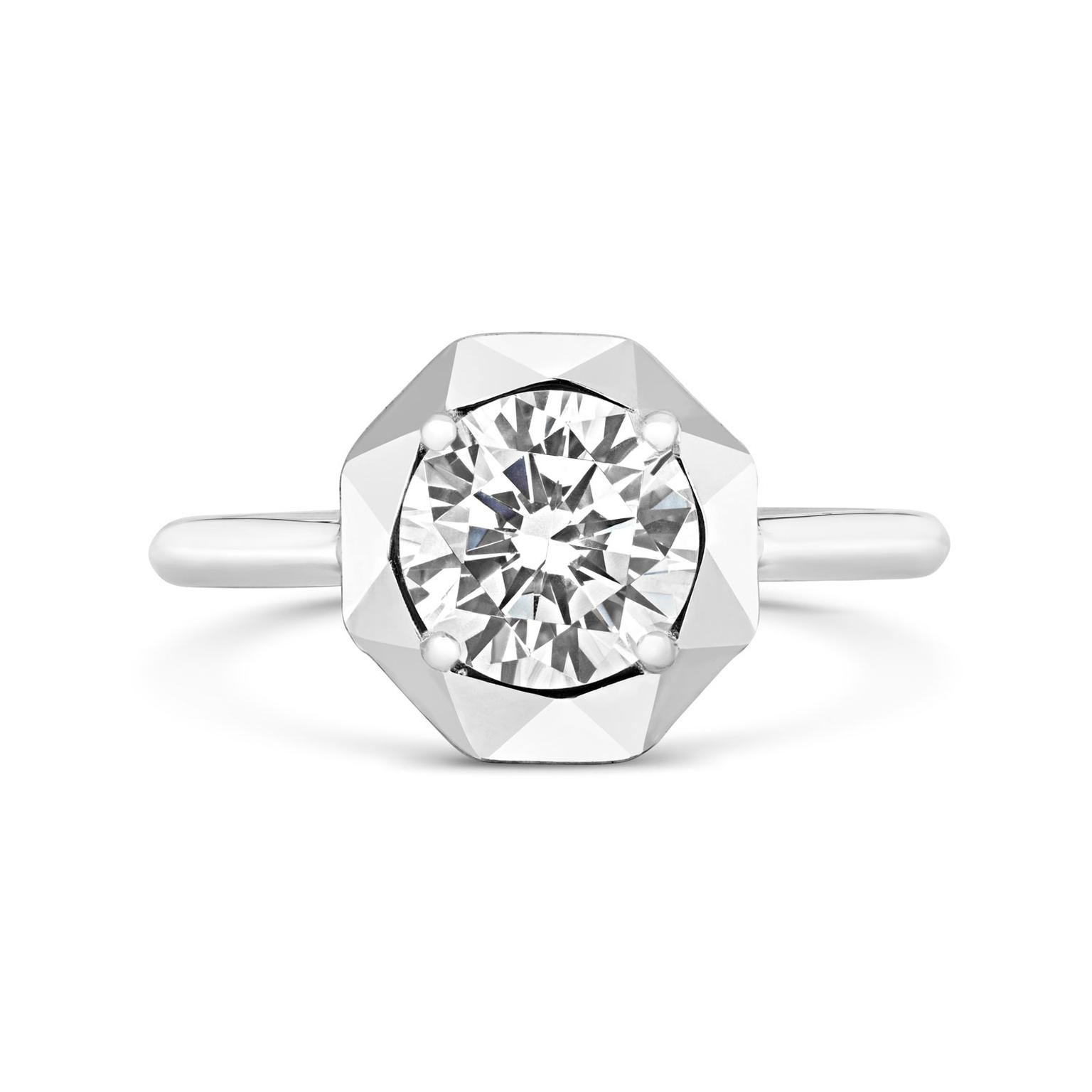 CRED Stella solitaire Canadian diamond ring