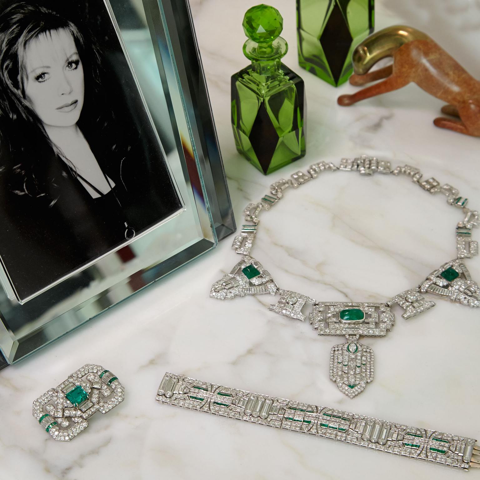 Jackie Collins' jewels up for auction at Bonhams in LA