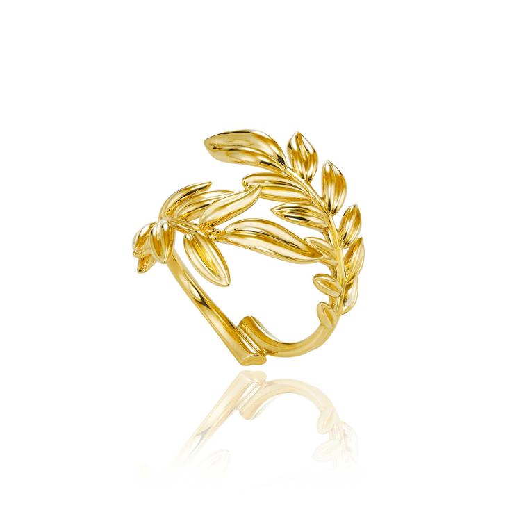 Chopard Palme Verte Fairmined gold ring