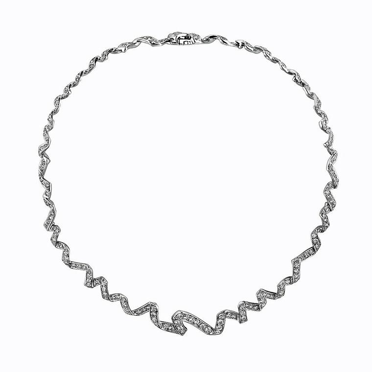 Archi Dior Diorama diamond collier necklace