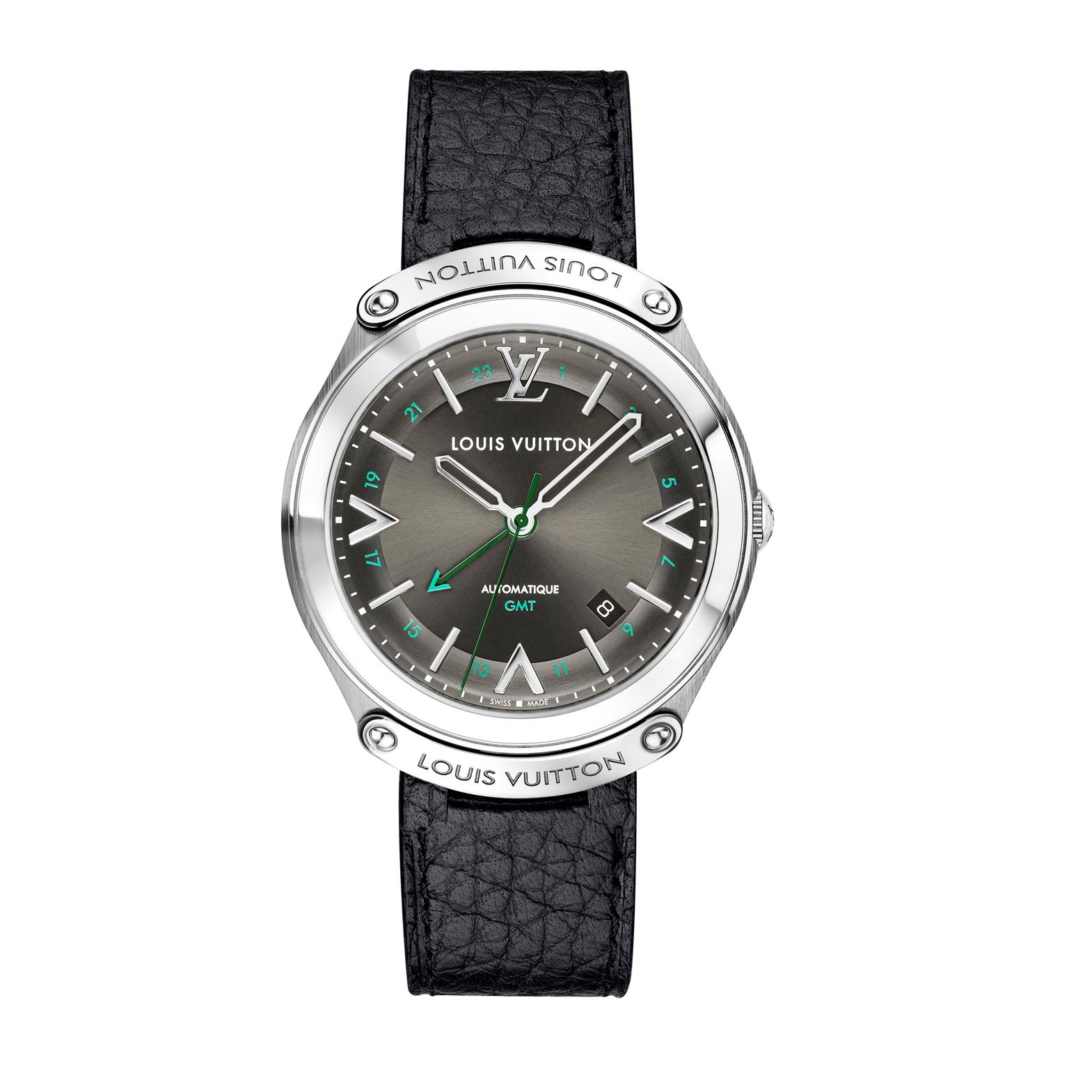 LV Fifty Five 41mm GMT watch, Louis Vuitton