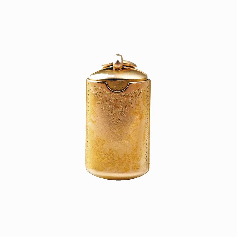 Bell and Bird rectangle locket case