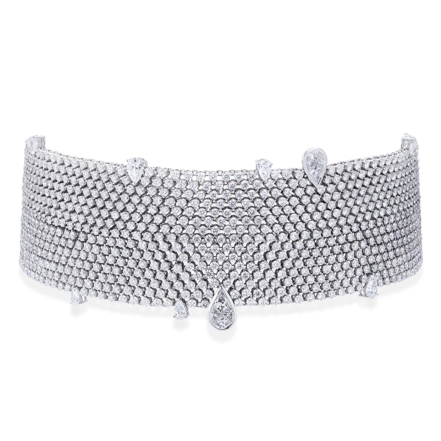 Stenzhorn Cowherd and Weaver Girl diamond choker