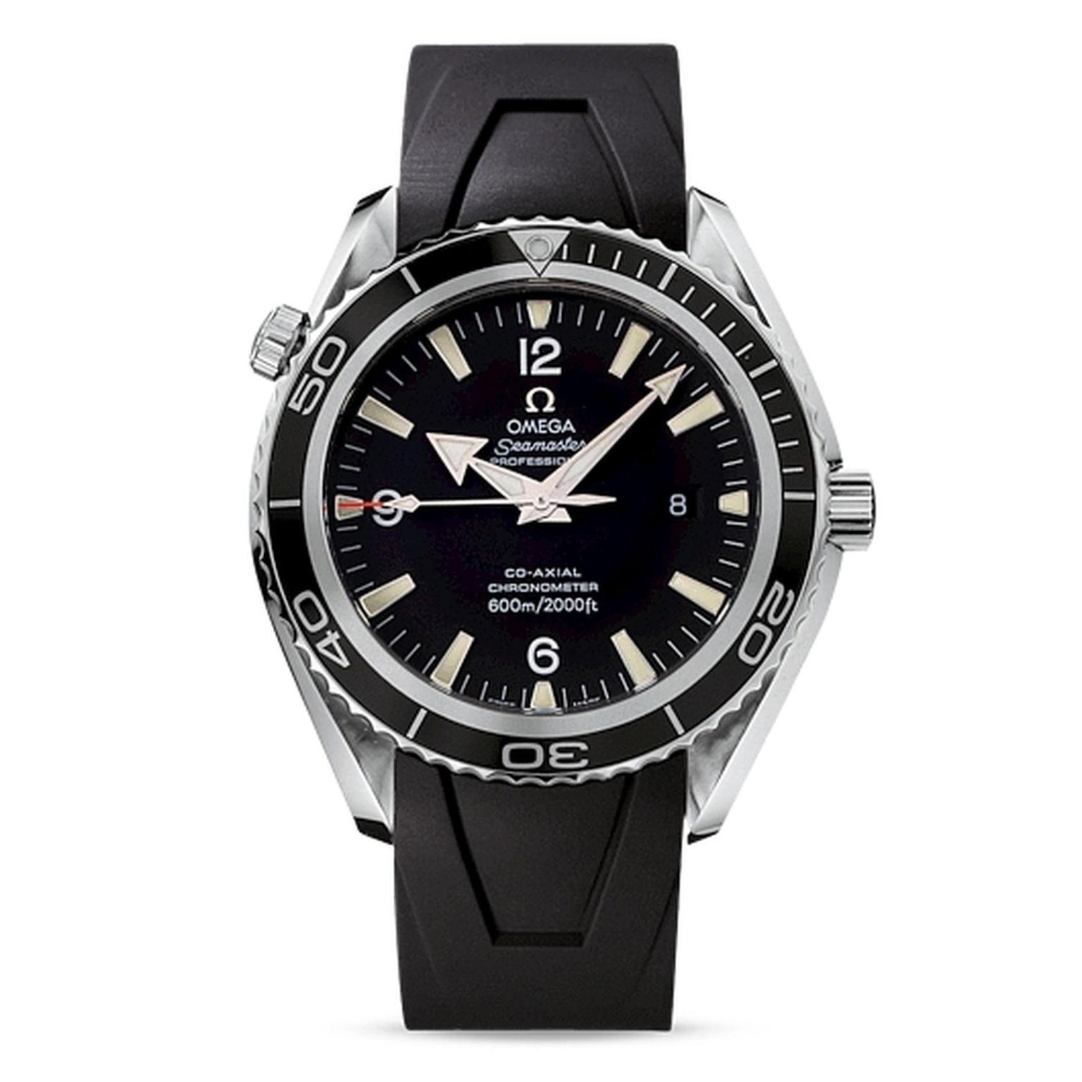 The Omega Seamaster Planet Ocean watch worn by Daniel Craig as James Bond in Casino Royale.