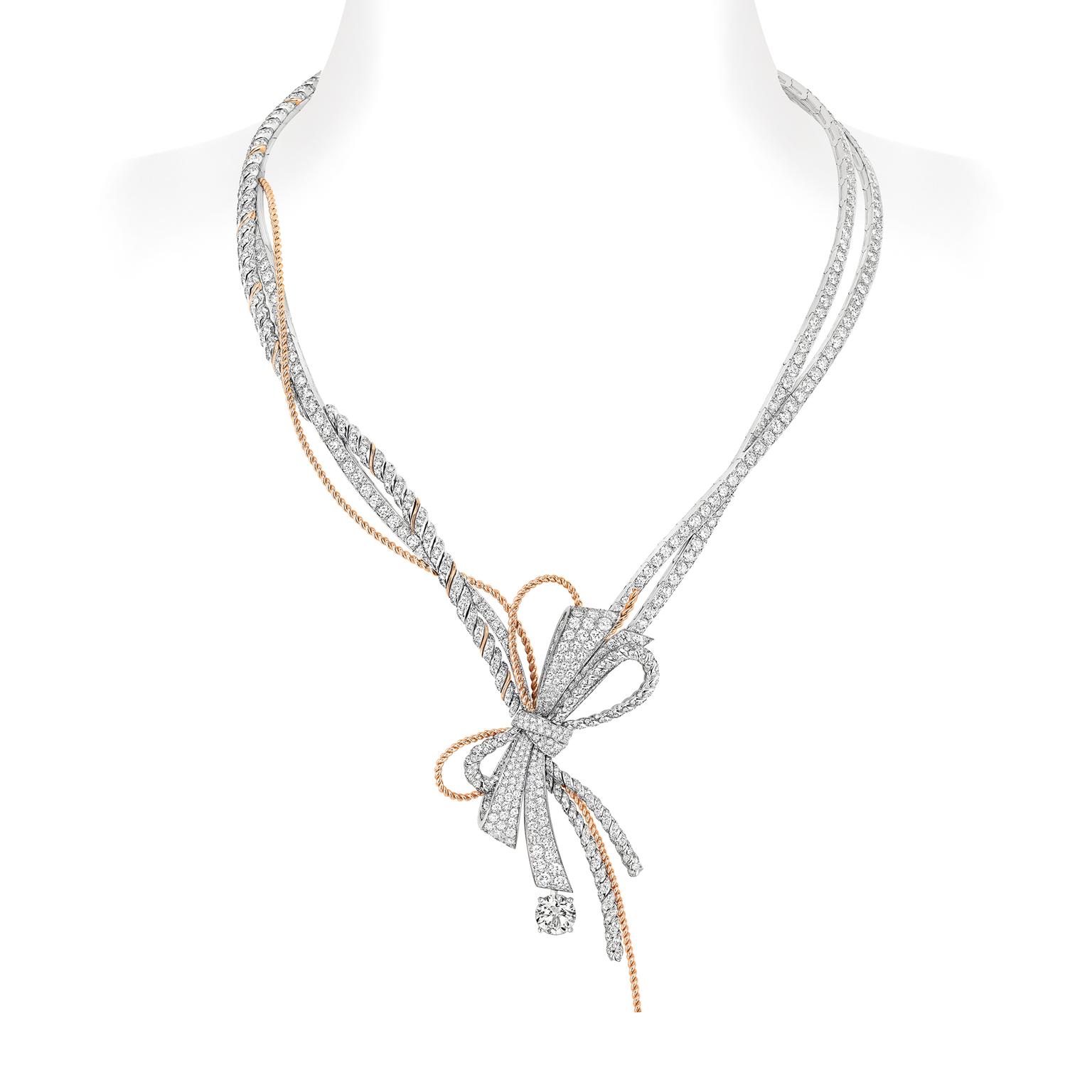 Chaumet insolence high jewellery necklace 