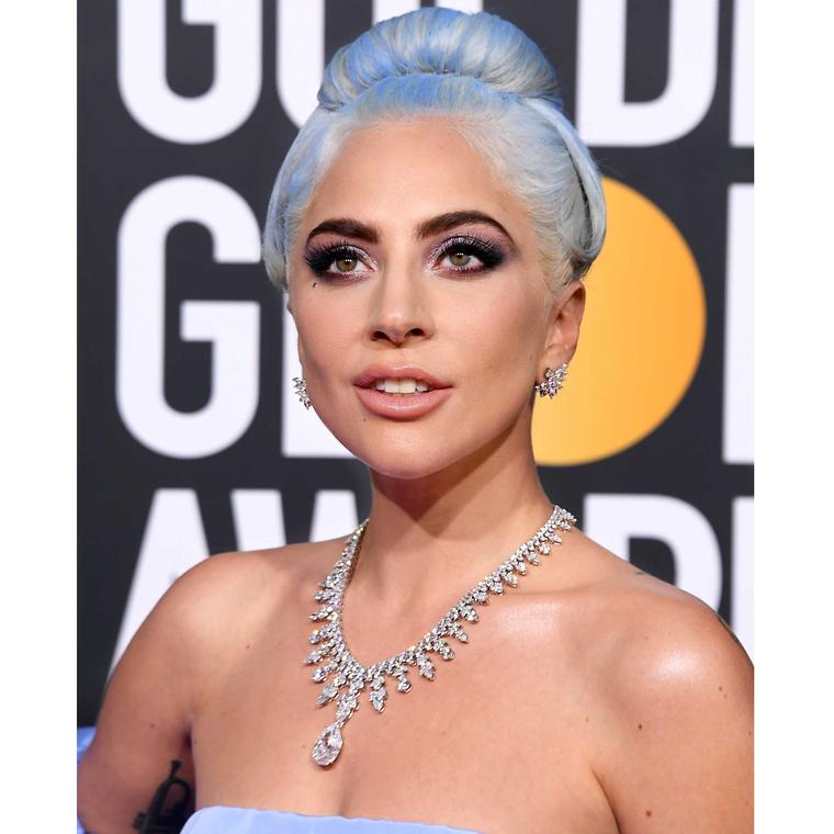  Lady Gaga Tiffany diamonds Golden Globes 2019 diamonds