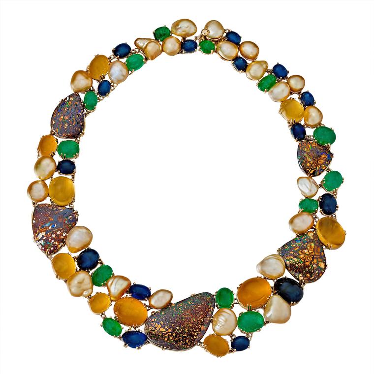 Margot McKinney opal necklace