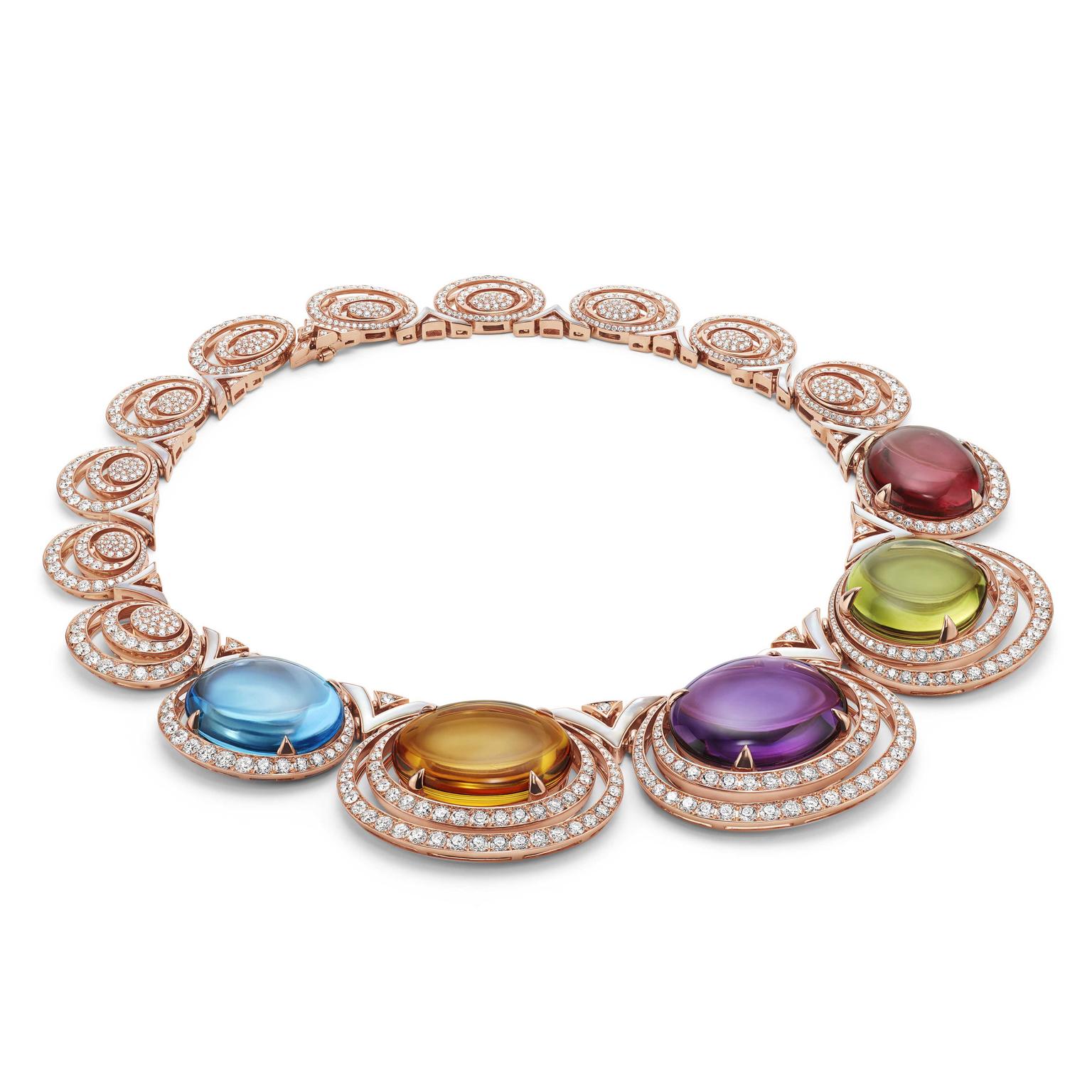 Multicolore necklace by Bulgari 