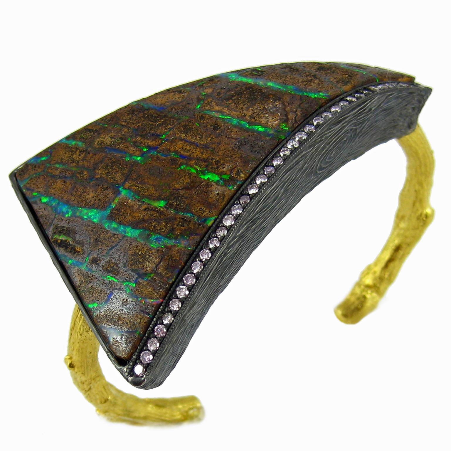 K Brunini opal cuff