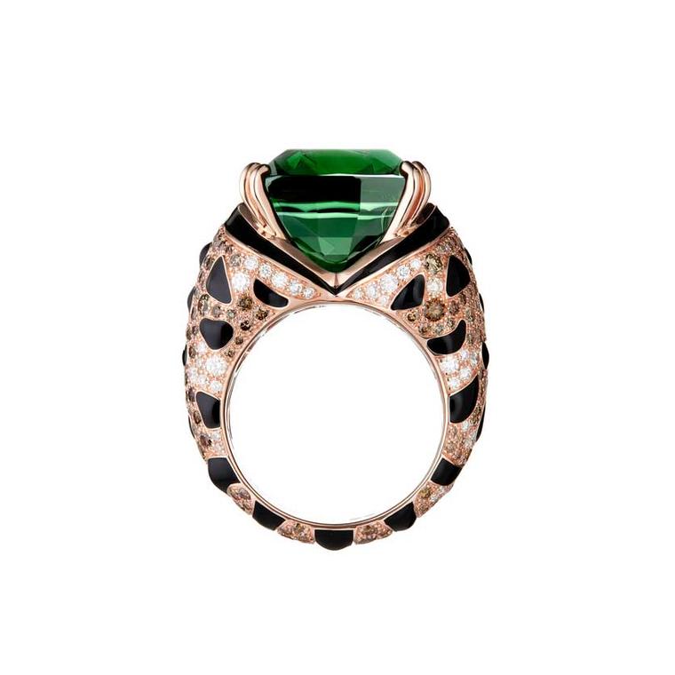 Boucheron Fuzzy Le Chat Leopard ring