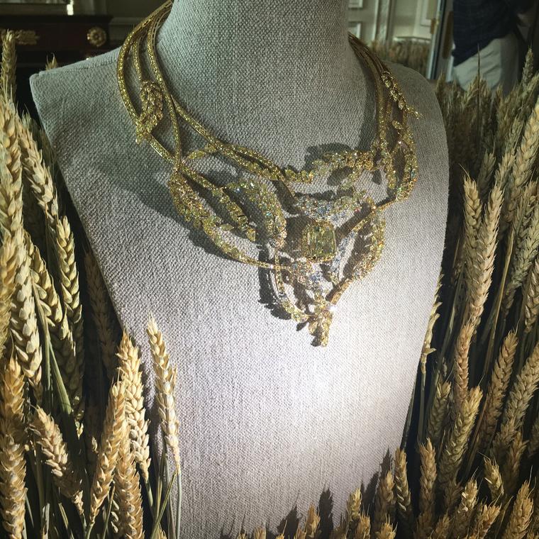 Chanel transforms the wheat sheaf into haute joaillerie