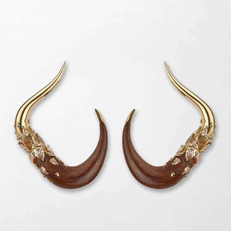 DEEP STREAM OPEN EARRINGS by Ferndo Jorge