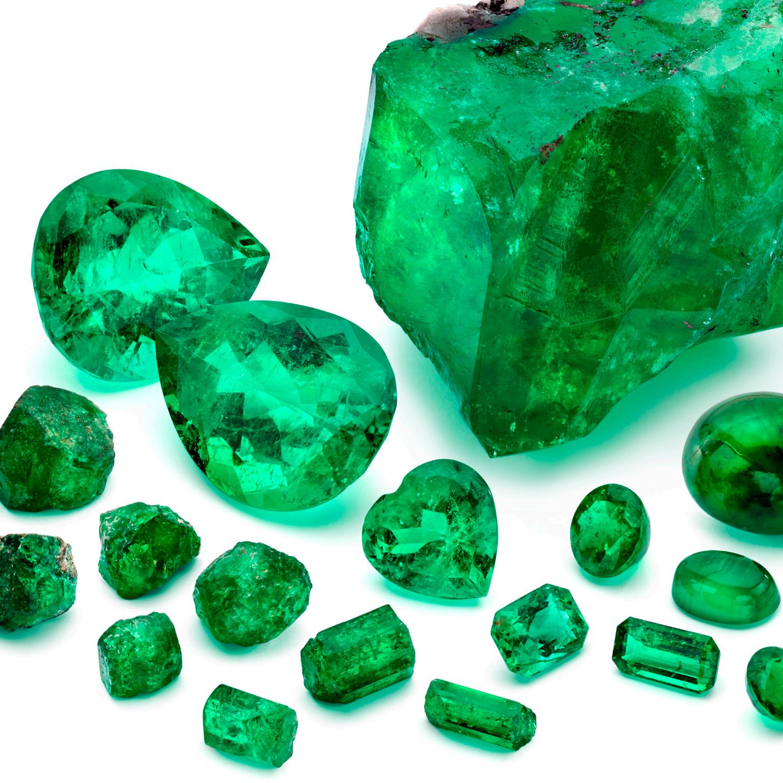Marcial de Gomar Collection emeralds for auction