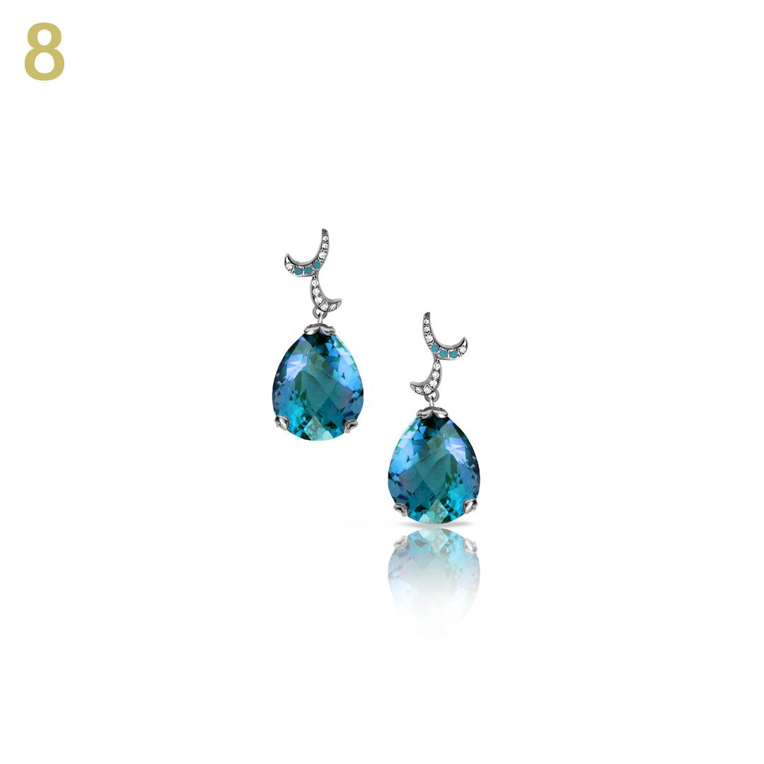 Fei Liu Whispering Gold Topaz Earrings