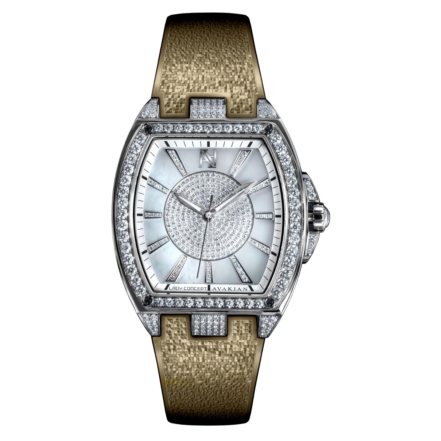 Avakian Lady Concept Taupe watch