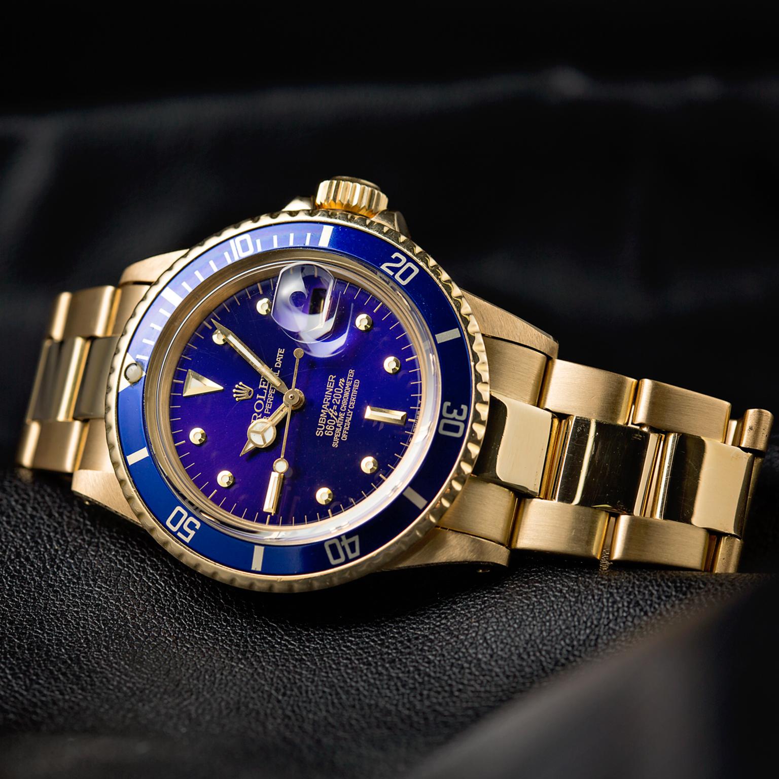 Vintage gold rolex submariner best sale