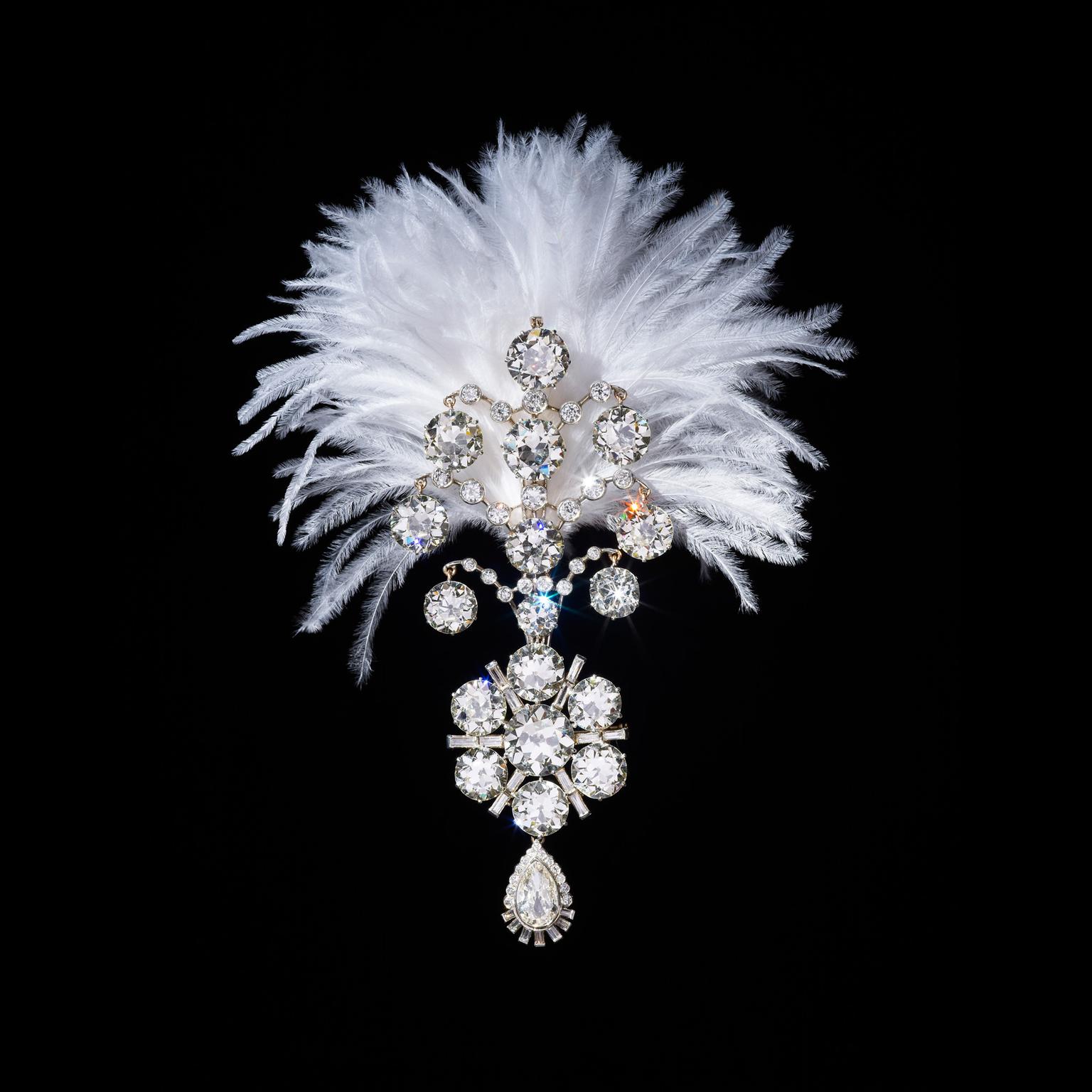 Maharaja of Nawanagar diamond turban jewel 