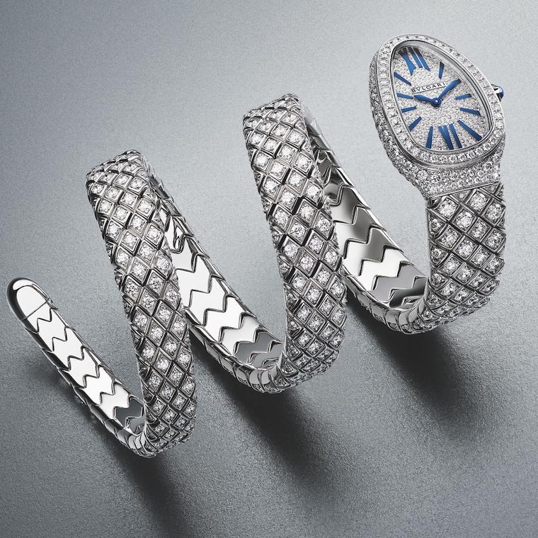 Serpenti Spiga high jewellery by Bulgari