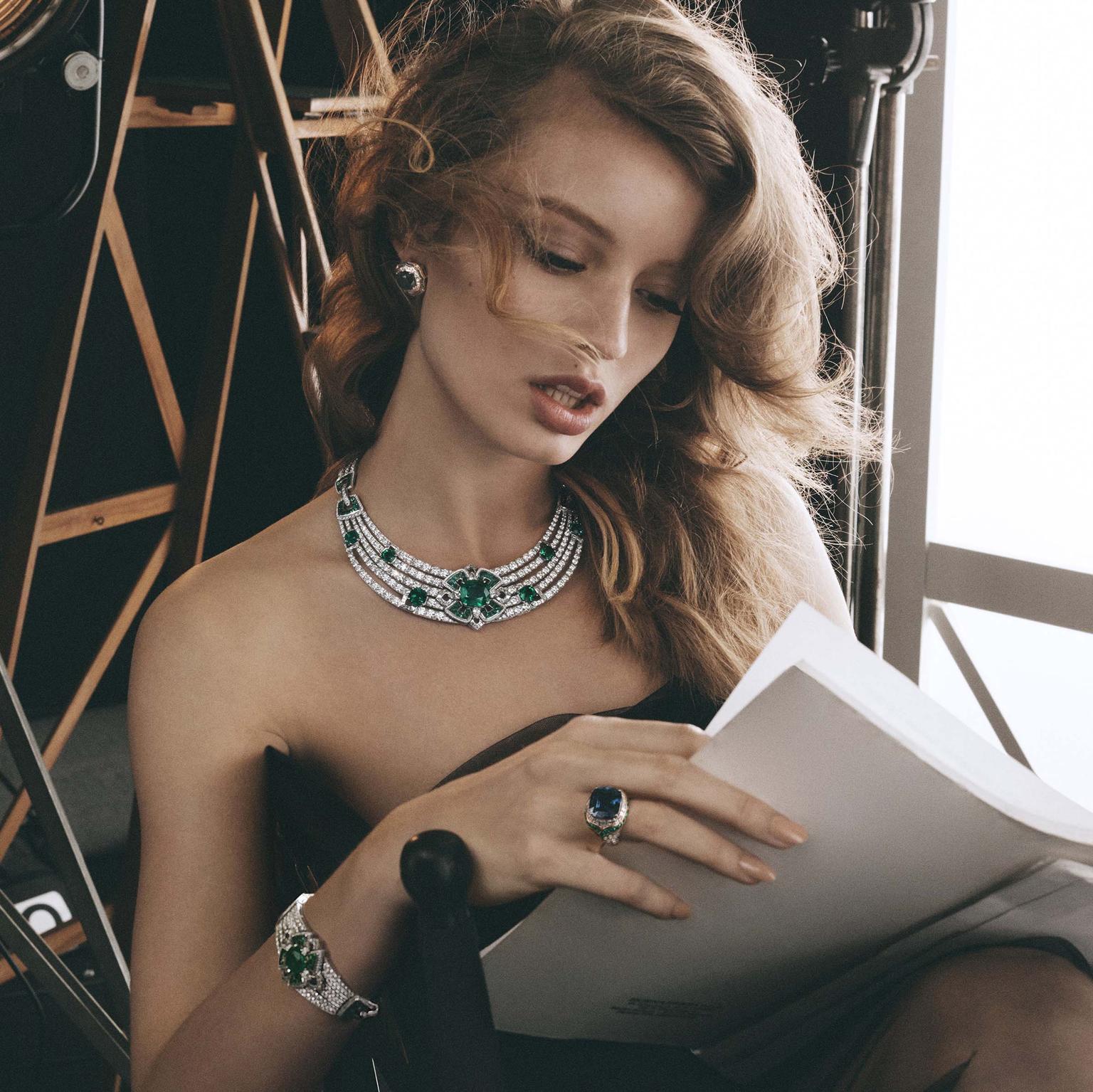 Bulgari 2025 emerald necklace