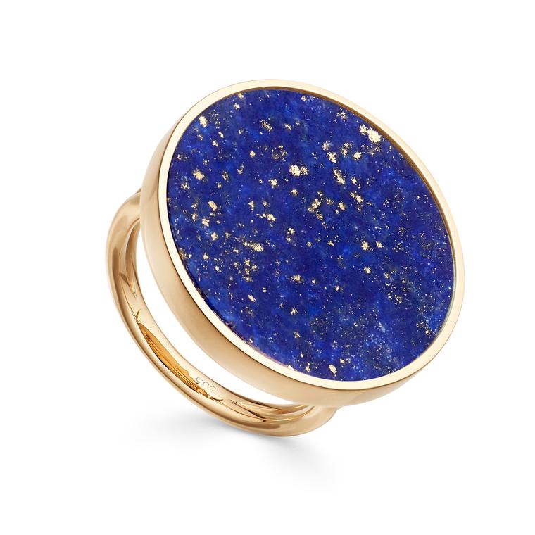 Astley Clarke Astronomy lapis lazuli Neptune ring