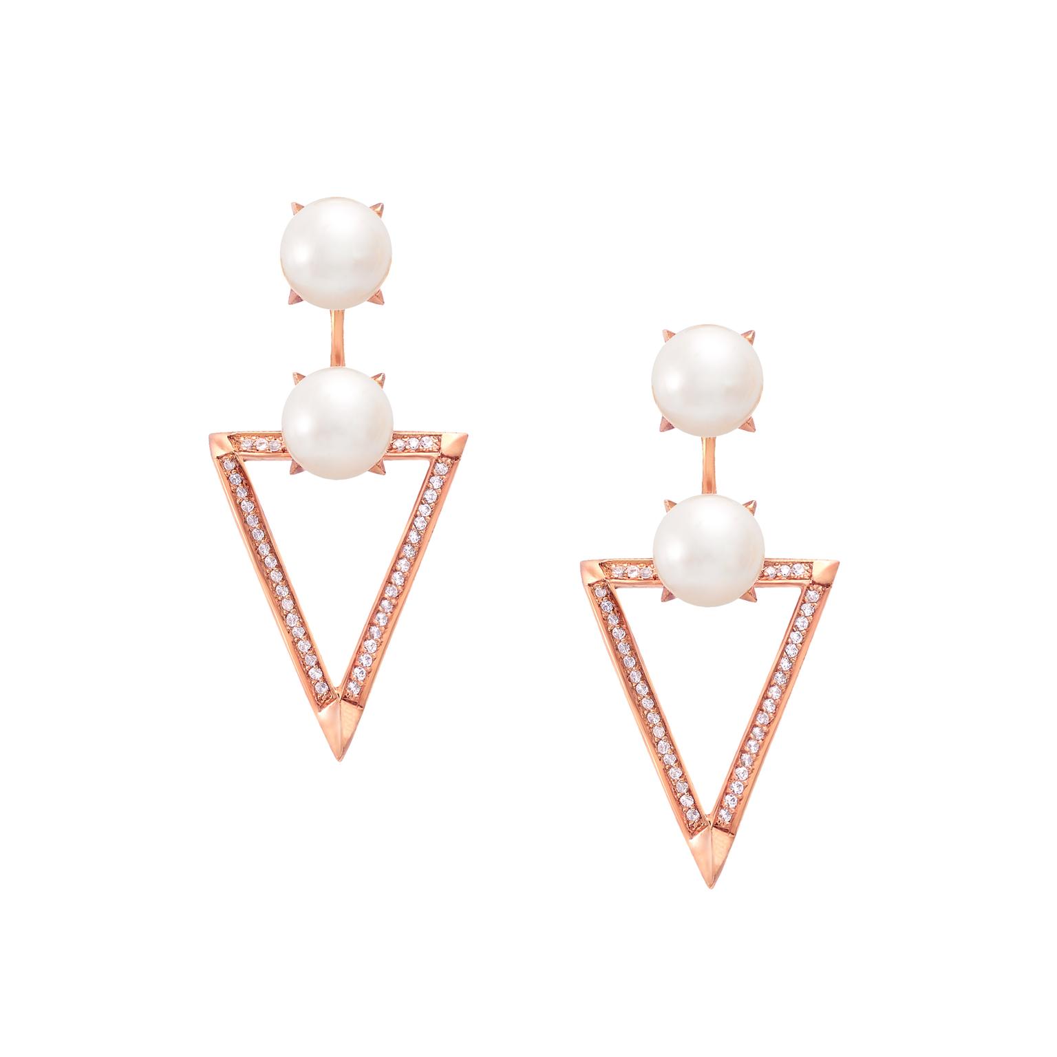 Sammie Jo Coxon Demeter pearl earrings 