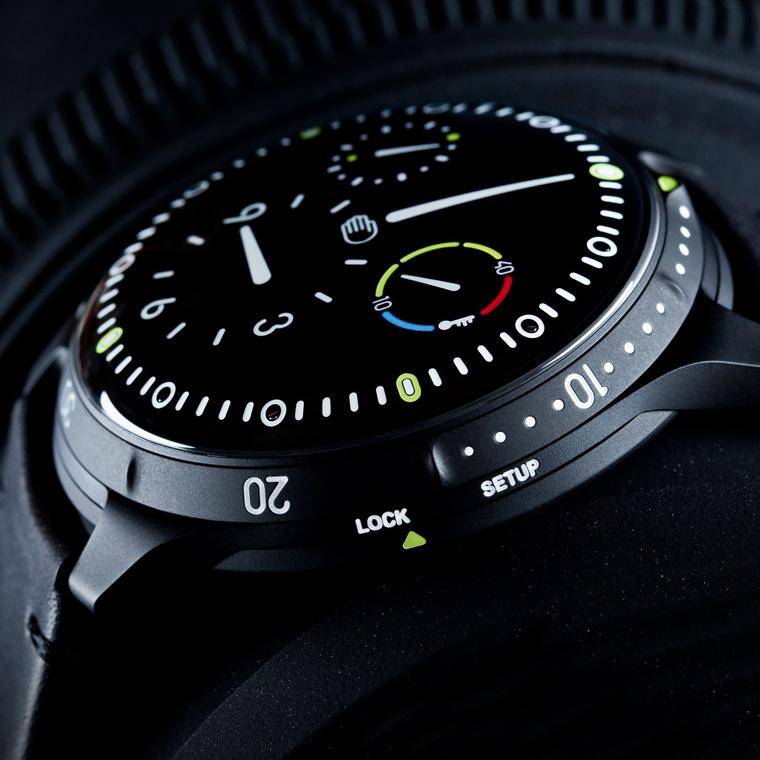 Ressence Type 5 Dive Watch from side