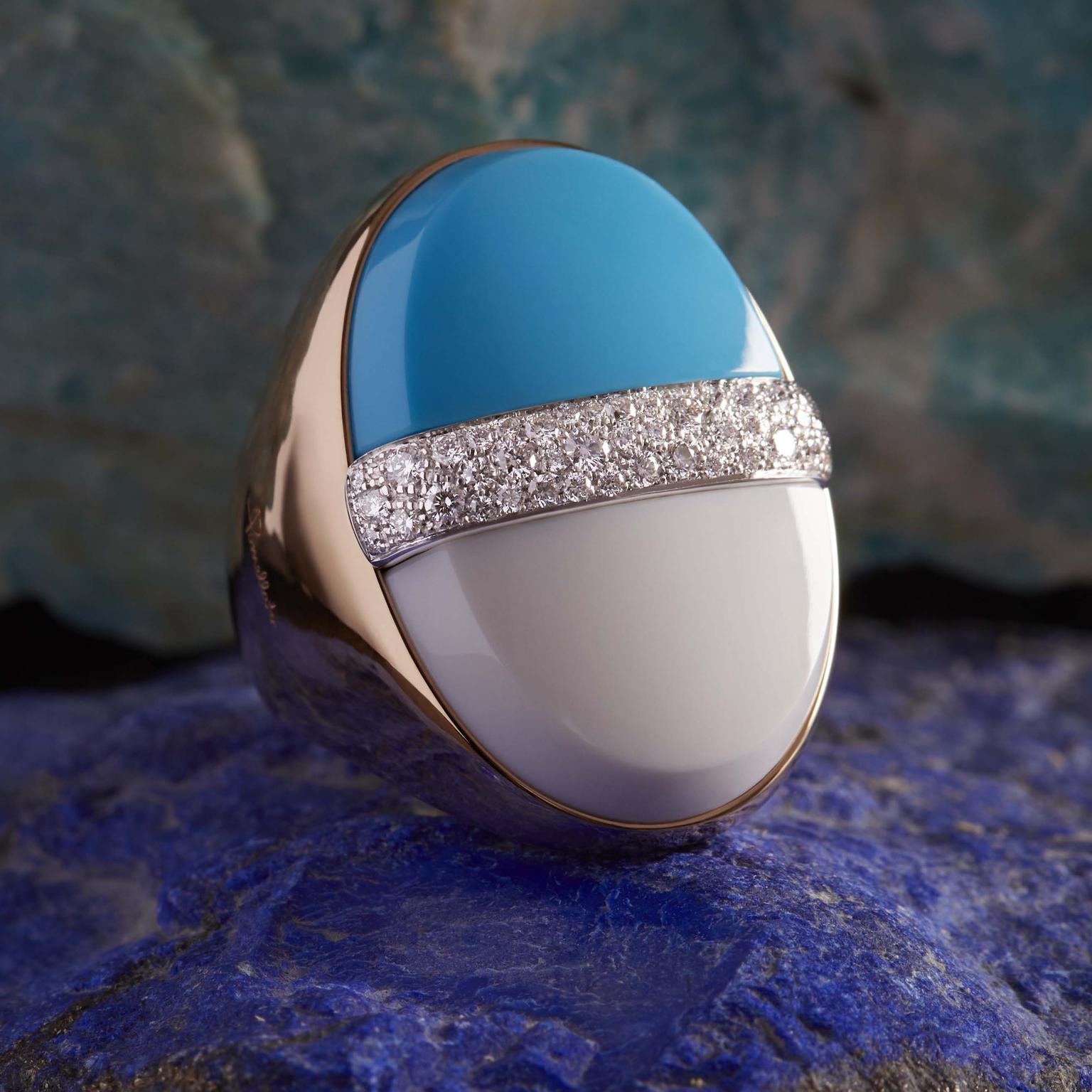 Pomellato Armonie Minerali Santorini ring