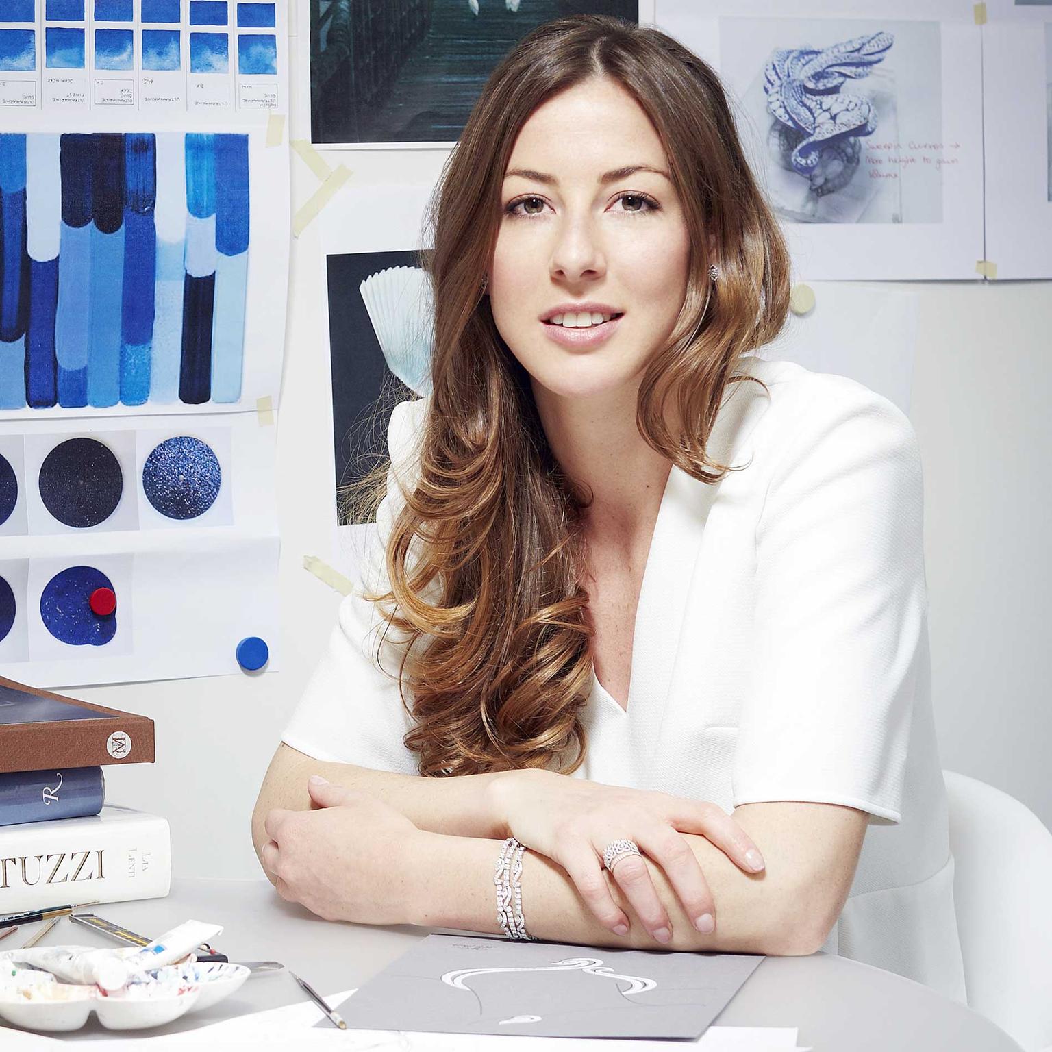 De Beers' head designer, Hollie Bonneville Barden