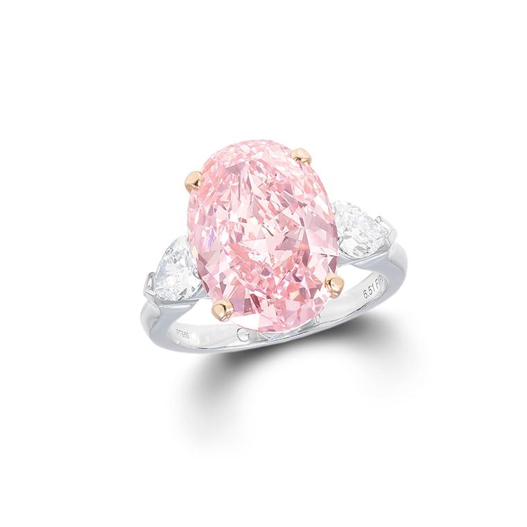 Graff pink diamond ring