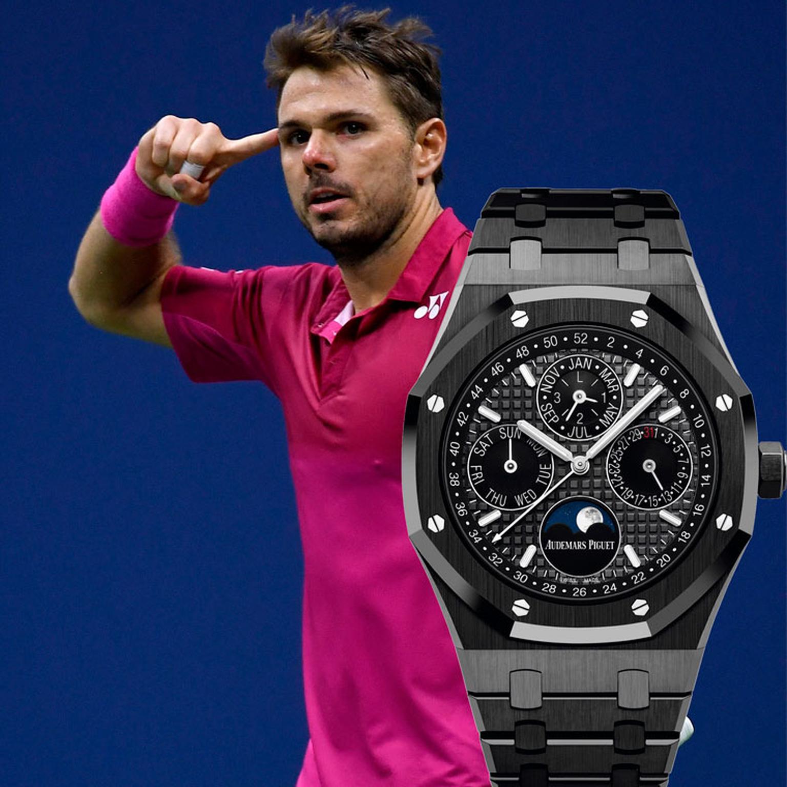 Stanislas Wawrinka Audemars Piguet Royal Oak Perpetual Calendar 