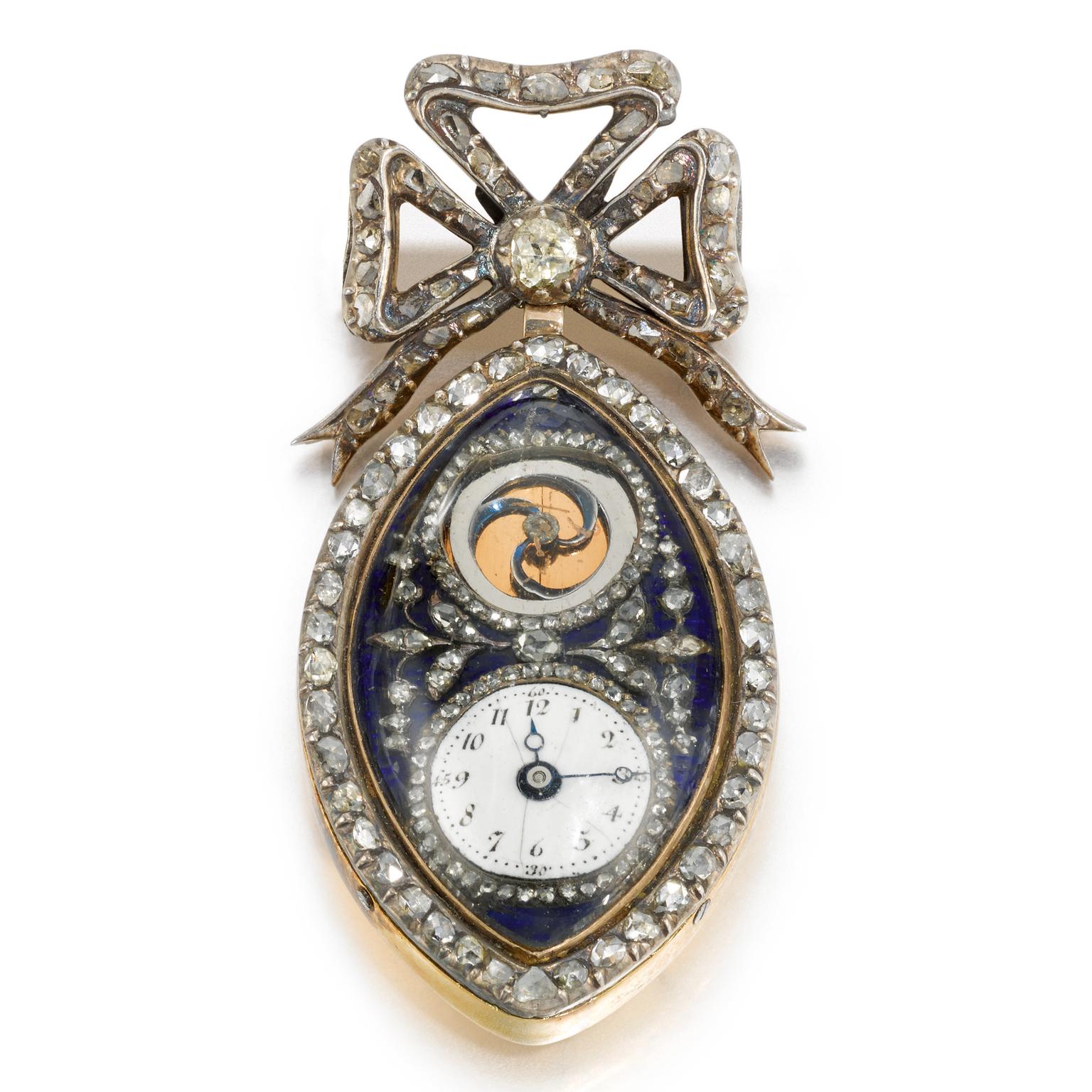 Vivien Leigh Diamond Fob watch