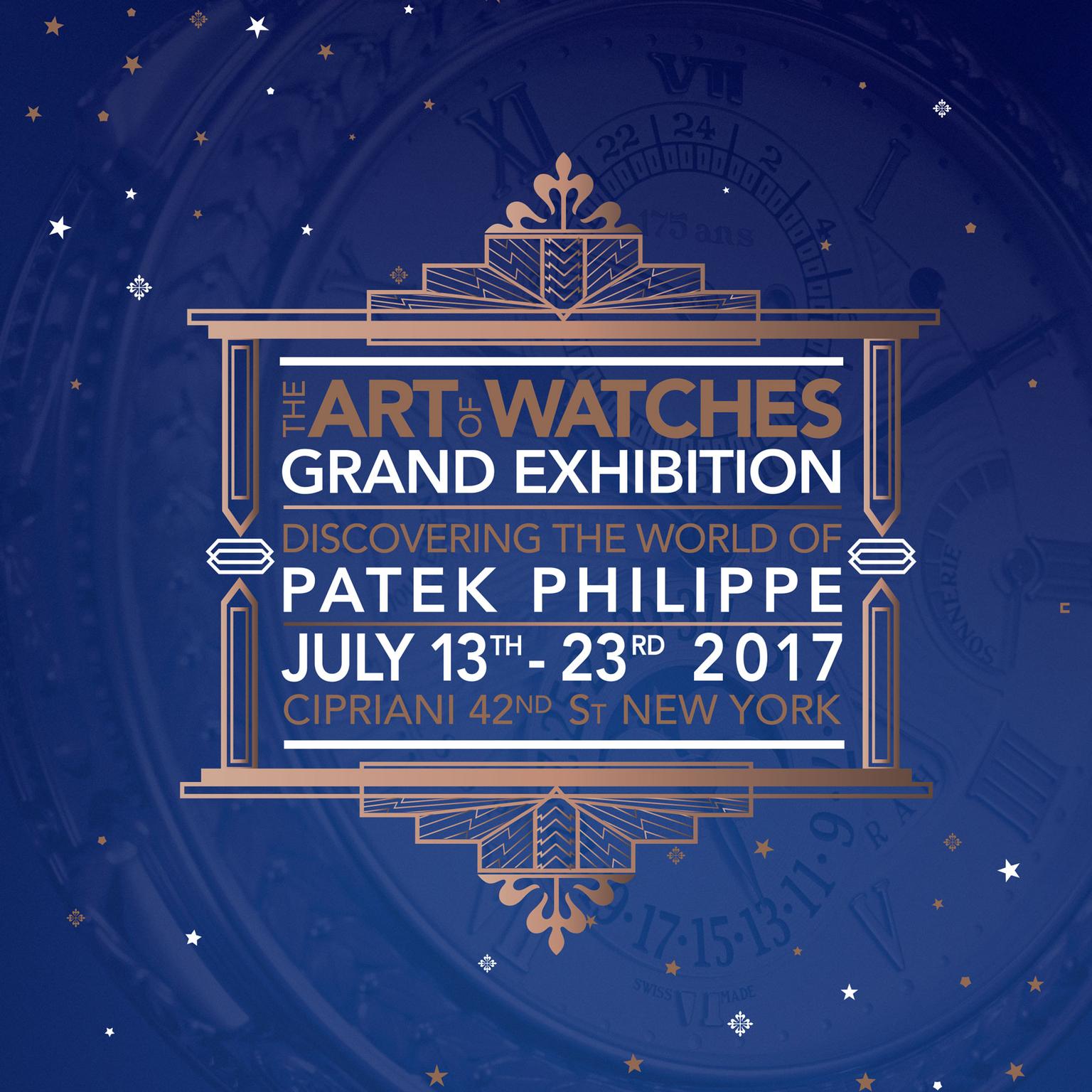 Patek Philippe's The Art of Watches Grand Exhibition logo