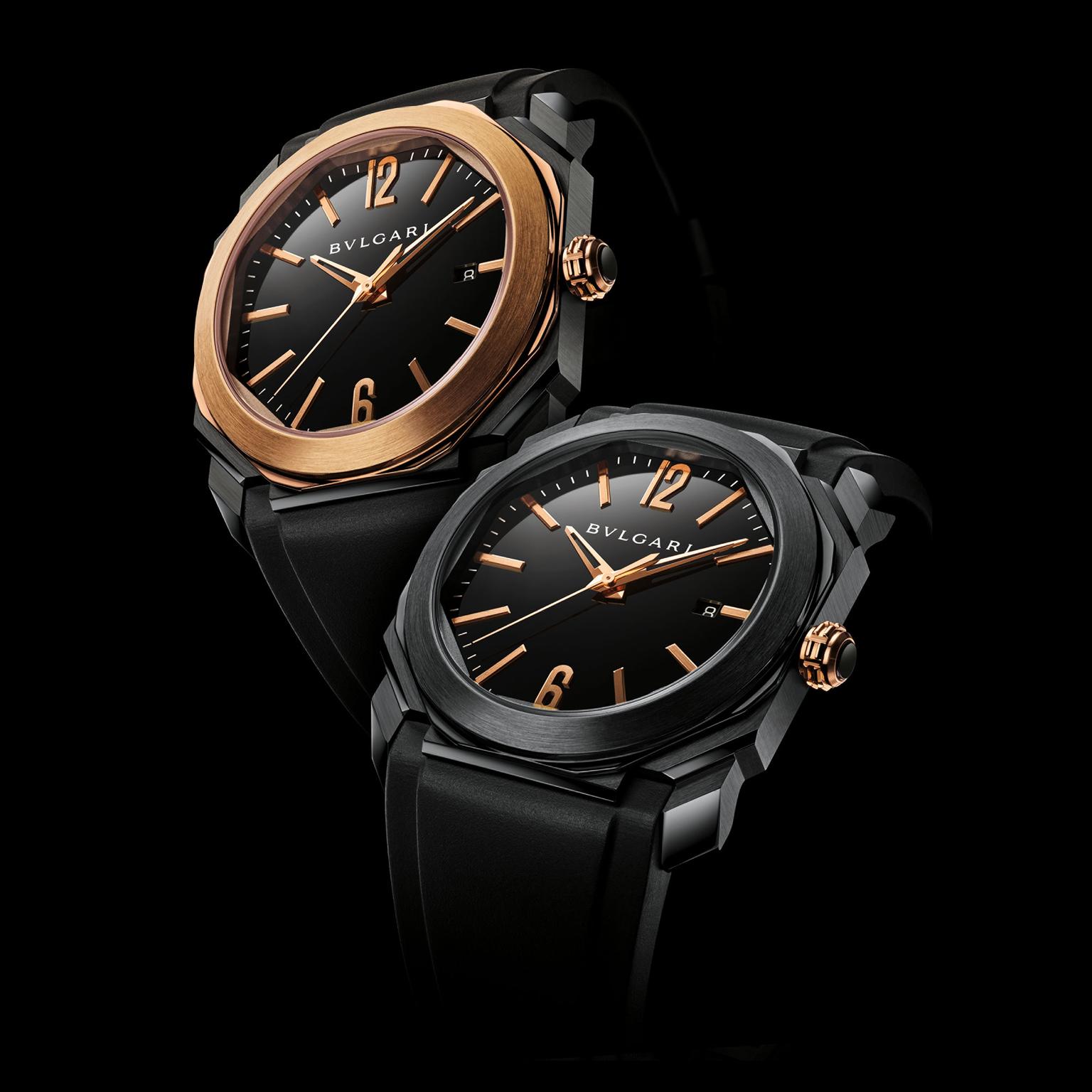 Bulgari Octo Ultranero Solotempo watch