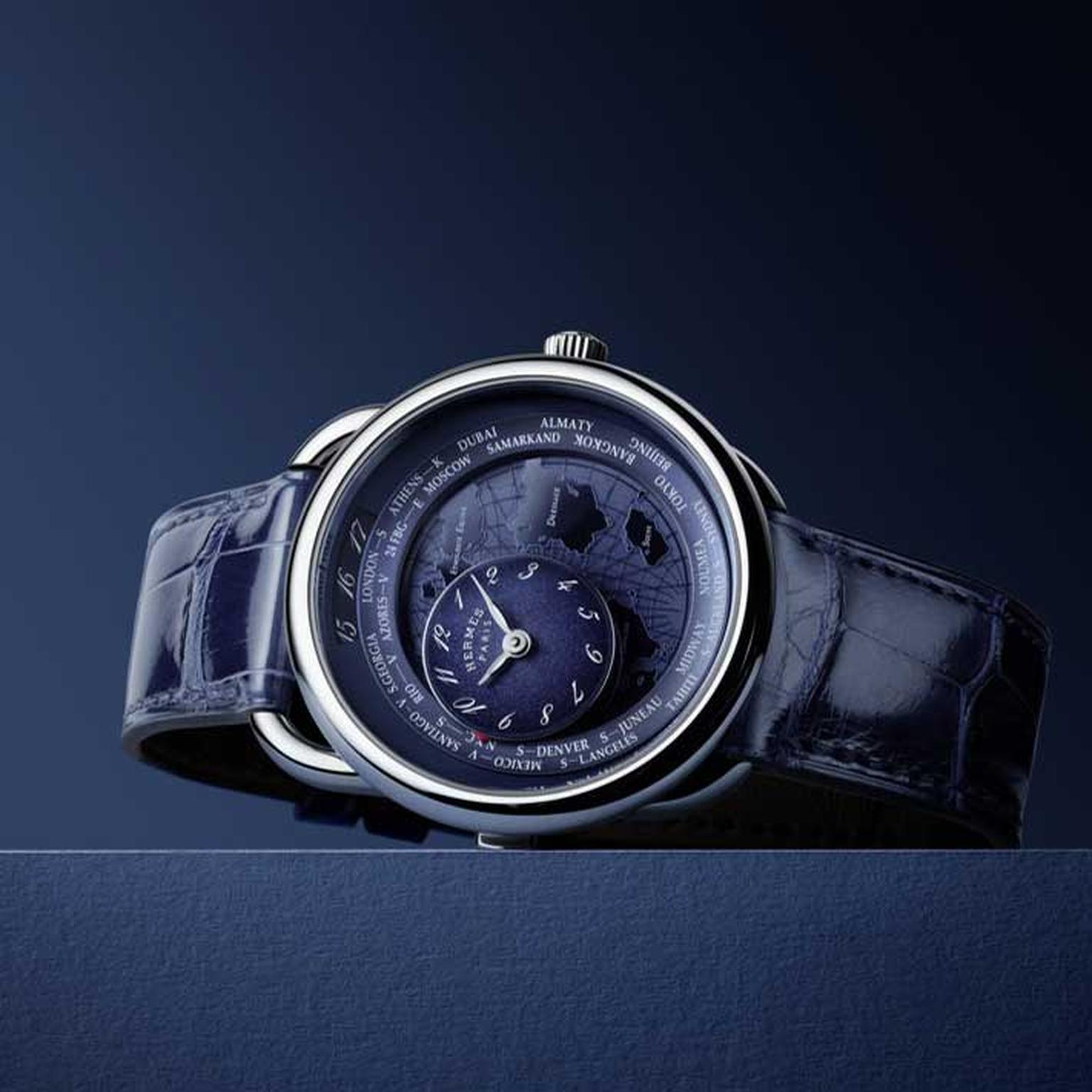 Hermès Arceau Le temps voyageur men’s watch