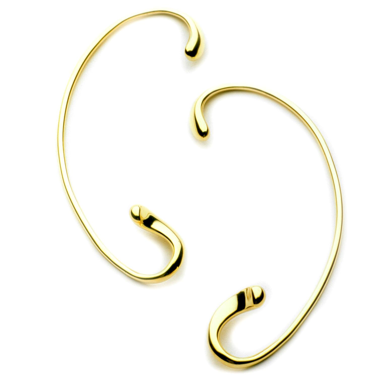 Minas gold ear cuffs