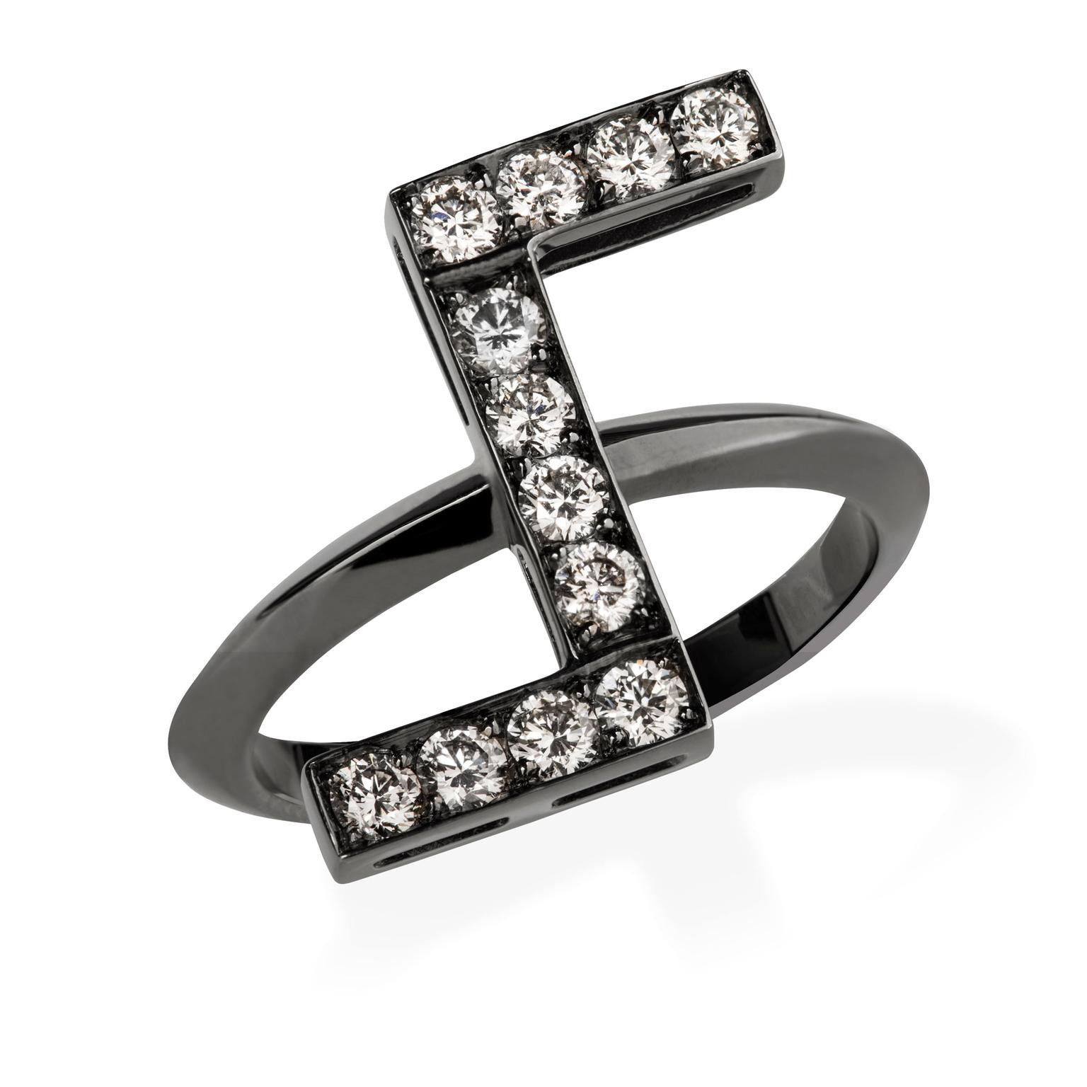 Jack Vartanian black gold ring 