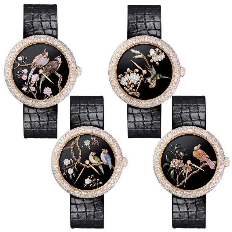 Chanel Mademoiselle Prive Coromandel Glyptic watches
