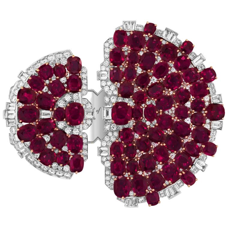 Van Cleef & Arpels Rubis en scène bracelet