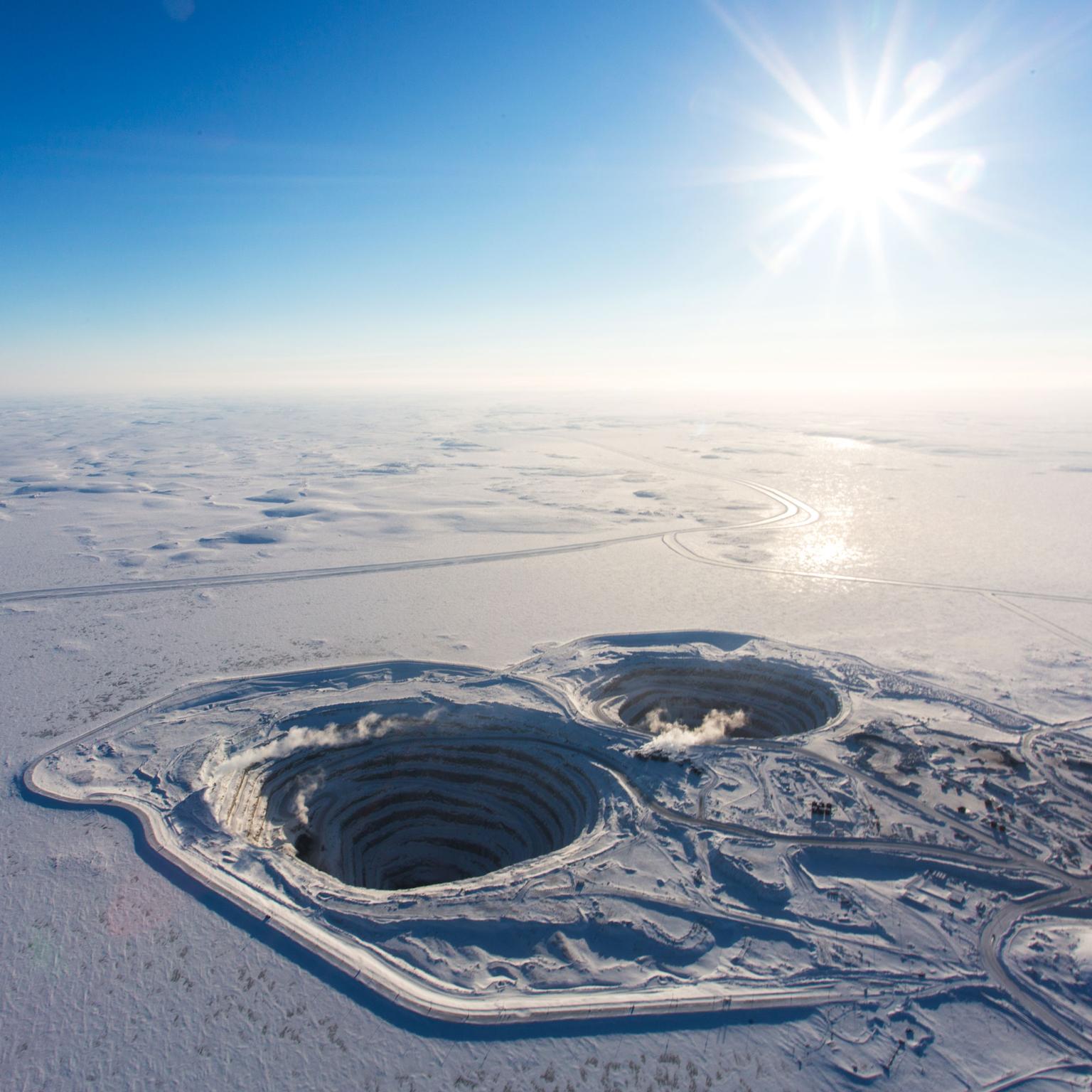 Diavik Diamond Mine in Canada