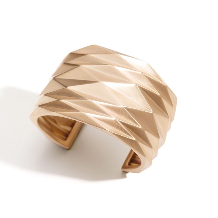 Vhernier Collezione plisse cuff